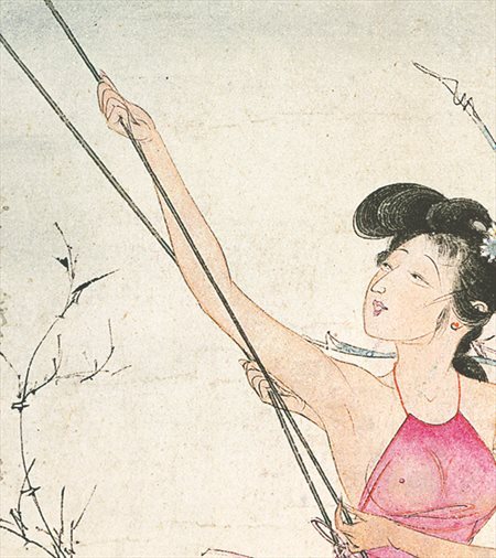 巫山县-胡也佛的仕女画和最知名的金瓶梅秘戏图